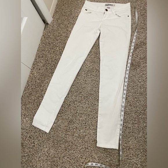Zara Core Denim White Jeans Size 6 - Picture 4 of 9